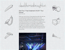 Tablet Screenshot of davidthomasbroughton.co.uk